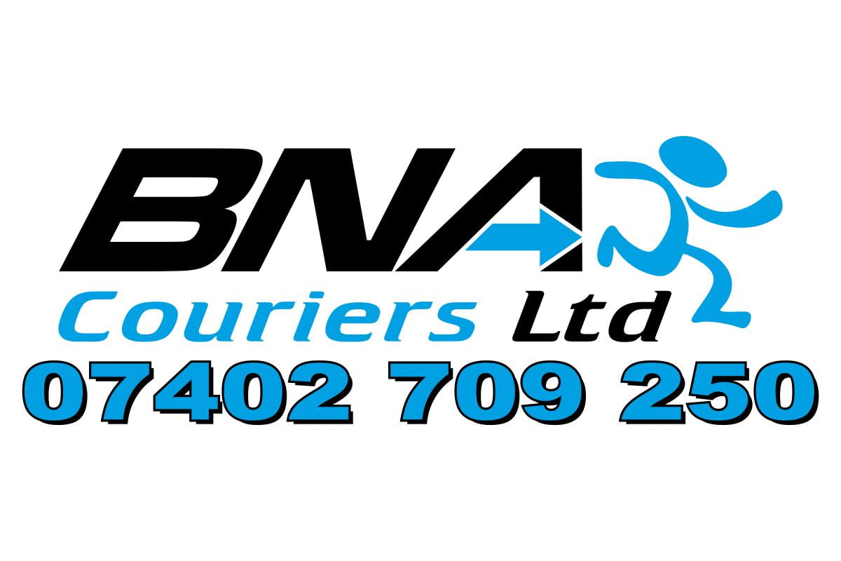 BNA_Couriers_Logo_plus_Phone Professional Logo Design
