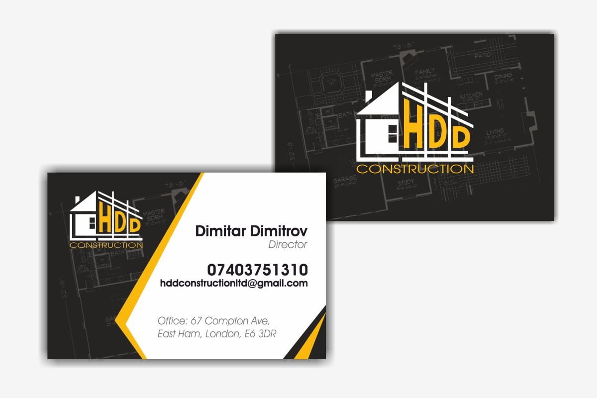 HDD Construction Business Cards HDD Construction Business Cards