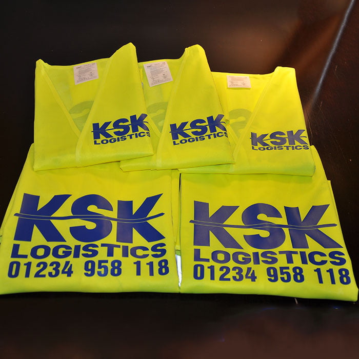 Printed Hi Viz Vests