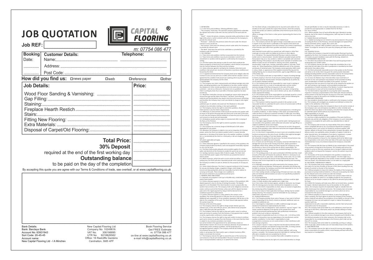 Capital Flooring NCR Pads