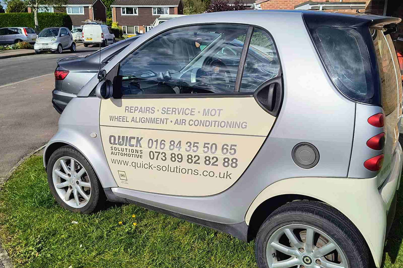 Mini Car Signage - QSA
