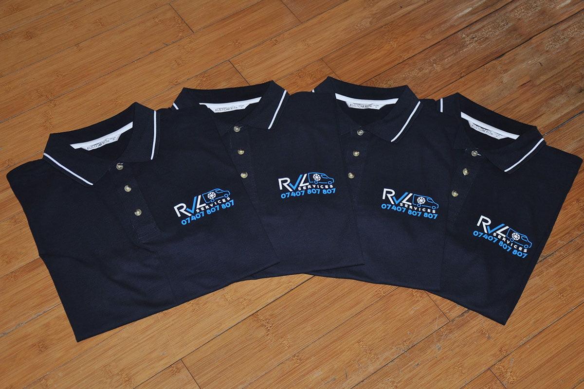 Printed Polo T-Shirts - RVL